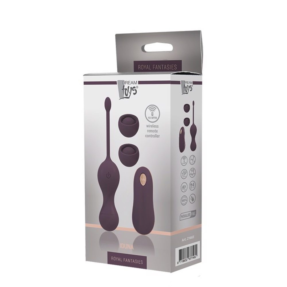 Вагинальные шарики с вибрацией DREAM TOYS ROYAL FANTASIES IDUNA