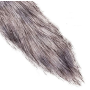 Анальная пробка с серым хвостиком EasyToys Fox Tail Plug ,S