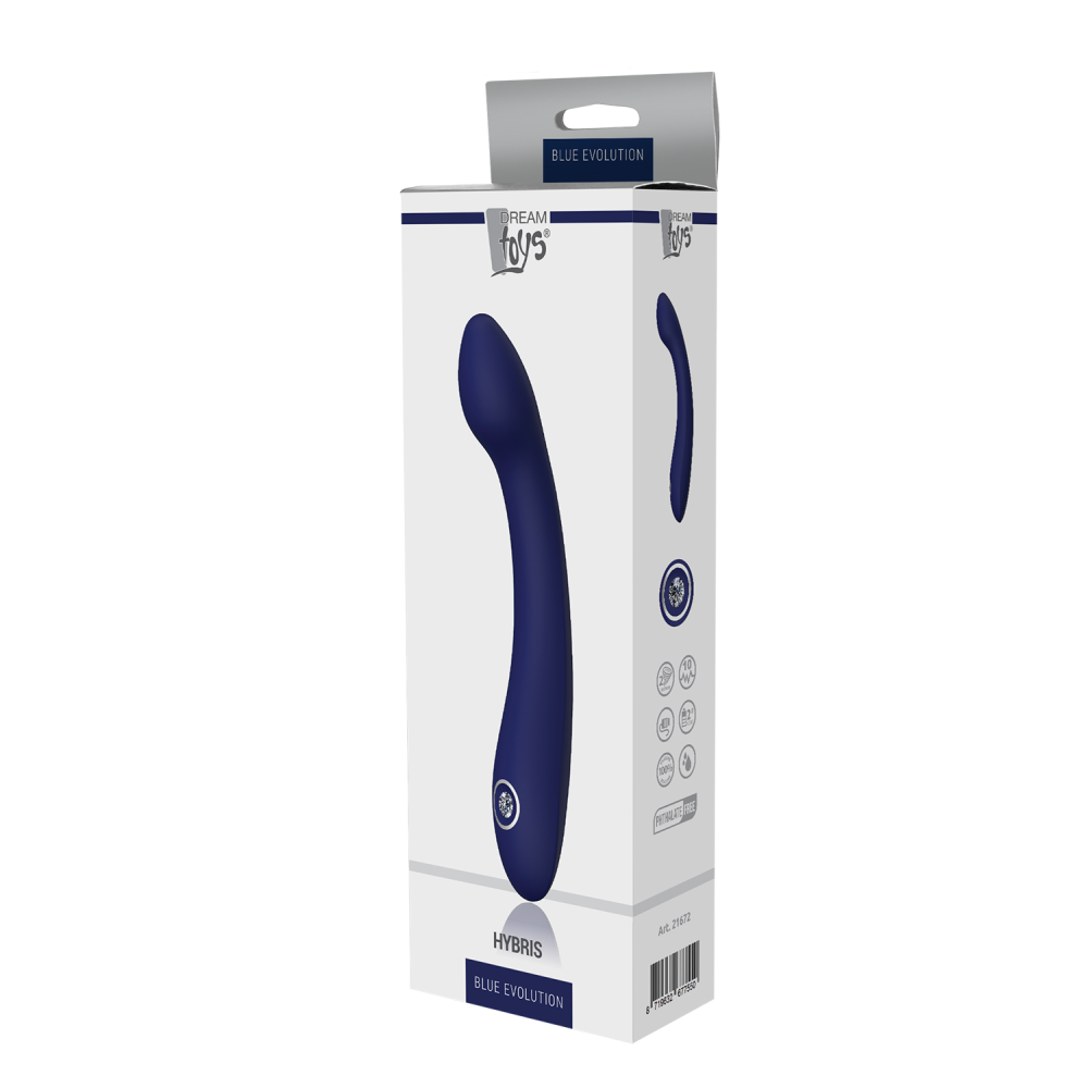 Вибромассажер для точки G BLUE EVOLUTION HYBRIS