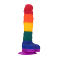 Радужный фаллоимитатор COLOURFUL LOVE DILDO