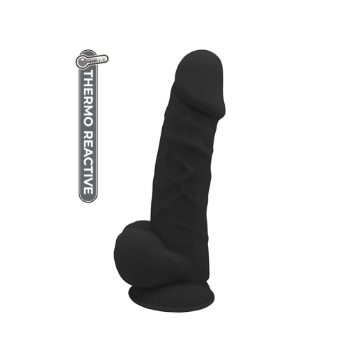 Фаллоимитатор Термоактивный REAL LOVE 8.5 , Black