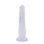 Фаллоимитатор двойной Chisa Hi-Rubber 8.0 Dildo, прозрачный