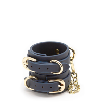 Оковы BONDAGE COUTURE WRIST CUFF BLUE