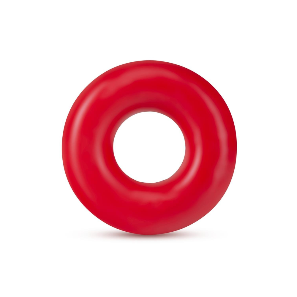 Набор эрекционных колец STAY HARD DONUT RINGS OVERSIZED RED