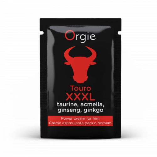 ПРОБНИК крем для эрекции Tauro XXL Orgie