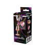 DT21789 Анальная пробка с сердцем GLEAMING LOVE ROSE GOLD PLUG SMALL