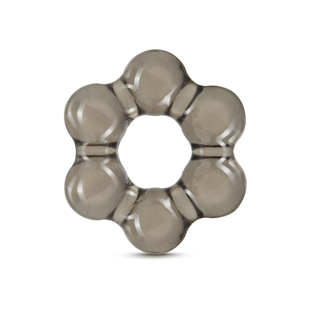 T331506 Эрекционное кольцо STAY HARD THICK BEAD COCK RING BLACK