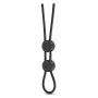 Регулируемое эрекционное кольцо STAY HARD DOUBLE LOOP BLACK