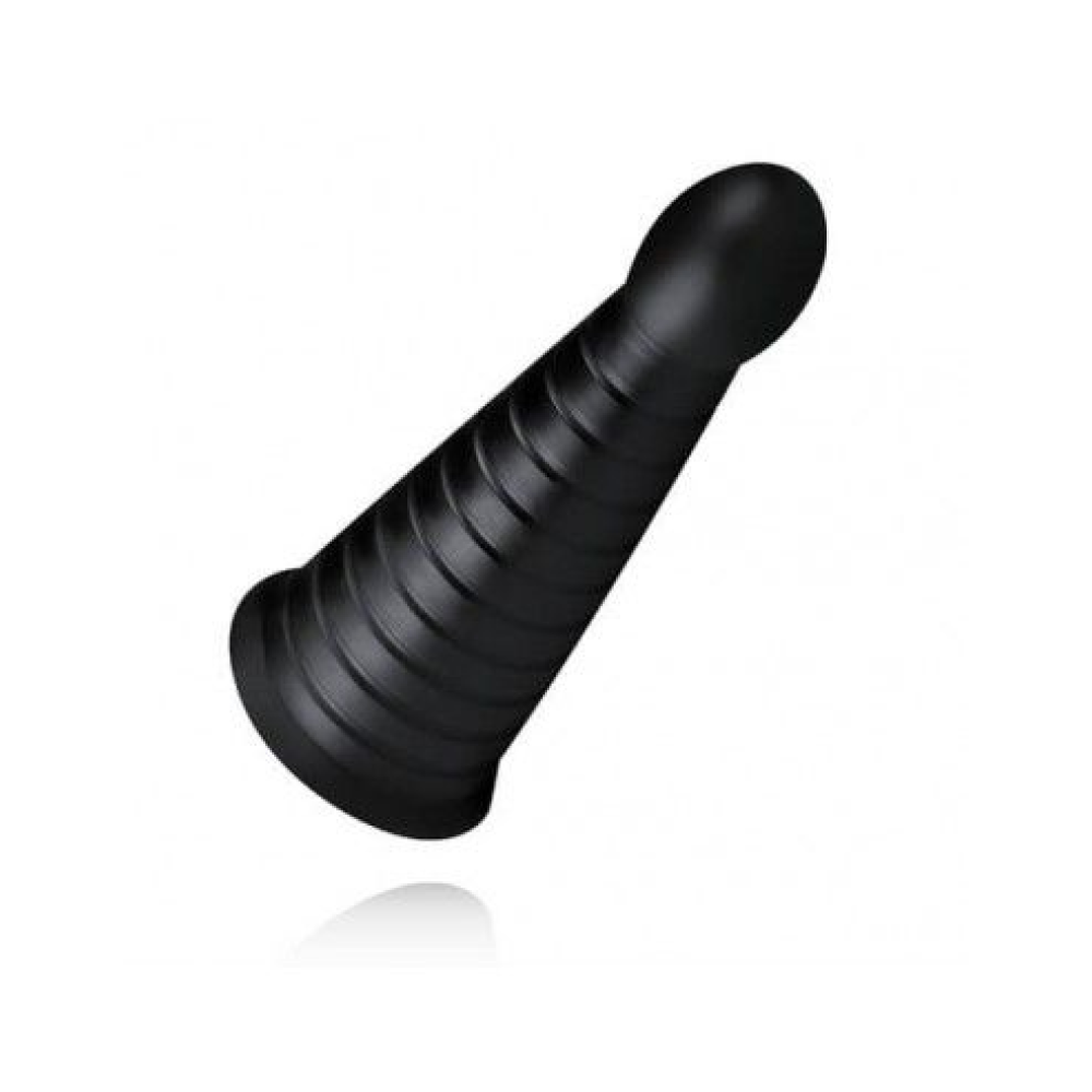 Большая анальная пробка -конус ButtR Devil Dog Butt Plug