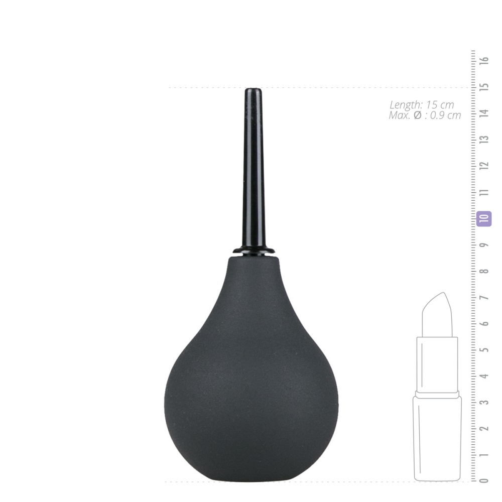 Анальный душ Easytoys Black Anal Douche medium