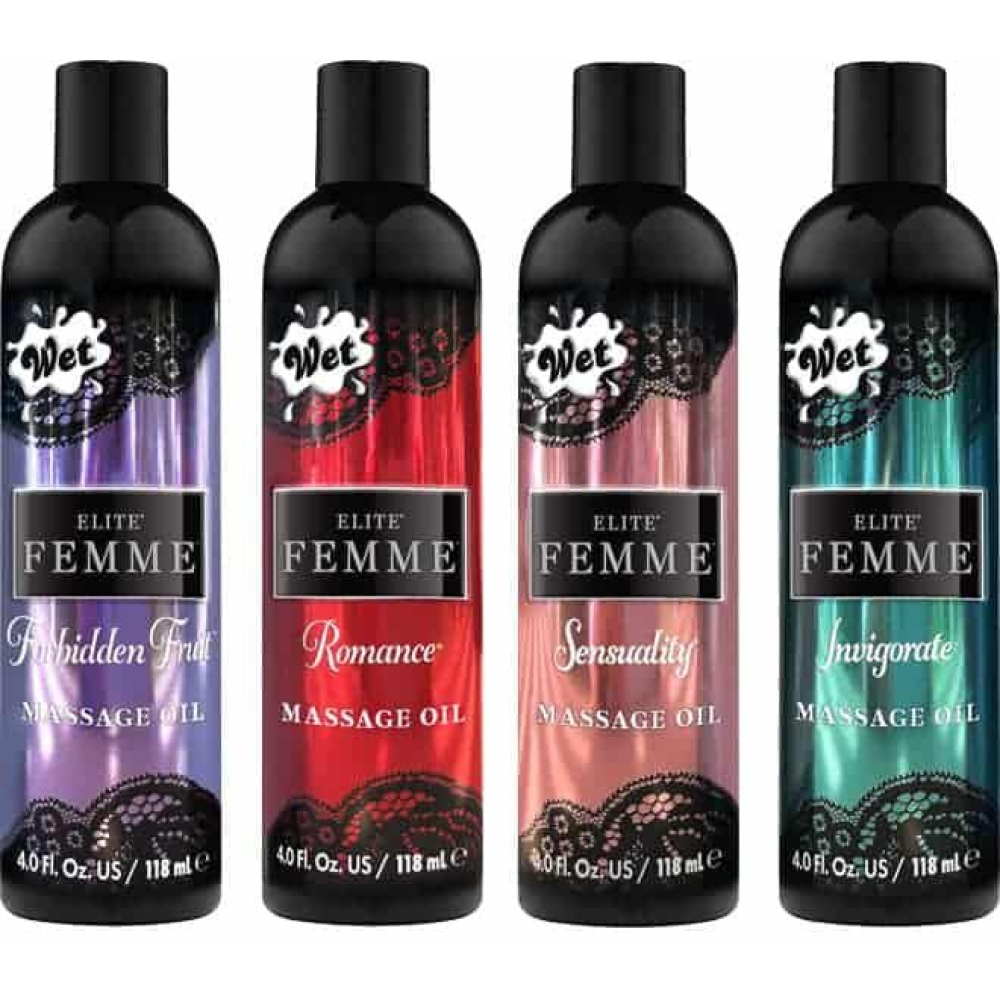 Массажное масло Wet Flite Femme Romance, 118 мл