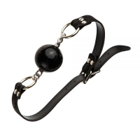 Кляп силикон на цепочке Loveshop BLK BREATHABLE BALL GAG