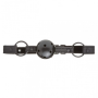 F61406 Кляп из экокожи Loveshop BREATHABLE BALL GAG BLACK