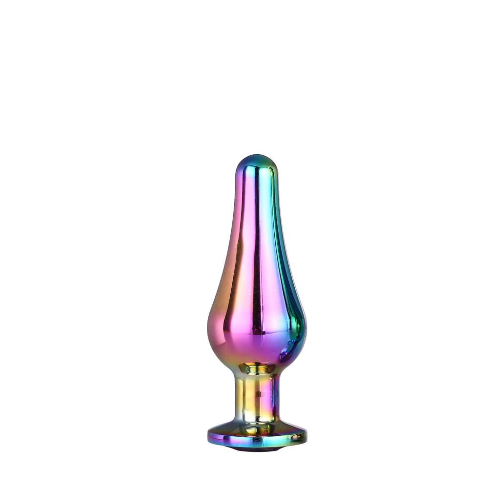 DT21820 Анальная пробка конической формы Dream Toys GLEAMING LOVE COLOURED PLEASURE PLUG S