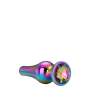 DT21820 Анальная пробка конической формы Dream Toys GLEAMING LOVE COLOURED PLEASURE PLUG S