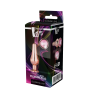 DT21826 Анальная пробка конической формы Dream Toys GLEAMING LOVE ROSE GOLD PLEASURE PLUG S