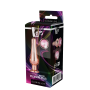 DT21827 Анальная пробка конической формы Dream Toys GLEAMING LOVE ROSE GOLD PLEASURE PLUG M