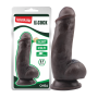 Фаллоимитатор Chisa Fashion Dude 6.9 Cock с мошонкой на присоске, коричневый
