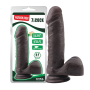 Фаллоимитатор коричневый Chisa Fashion Dude 7.9 Cock на присоске