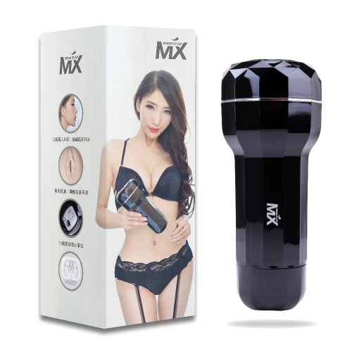 Вагина в колбе чёрной Chisa MX DREAM of CUP с звуковым сопровождением