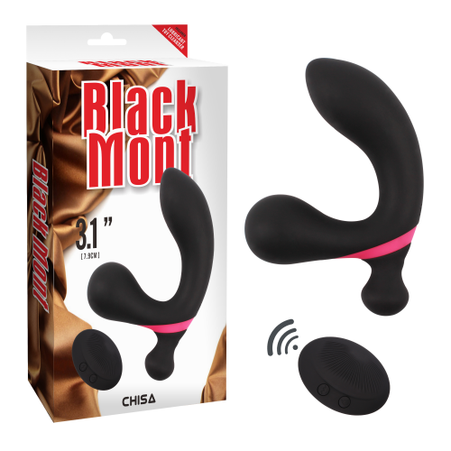 Массажер простаты Chisa Black Mont черный