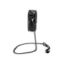 Ошейник с поводком BLAZE LUXURY COLLAR AND LEASH CROCO BLACK
