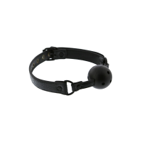 Кляп 4,7 см BLAZE LUXURY BALL GAG CROCO BLACK