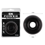 Эрекционное кольцо Chisa GK Power Fat O Cock Ring # 2, черное
