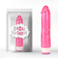 Вибратор универсальный на батарейках Chisa Basic Luv Theory Sexy Whopper 20.2 см, розовый