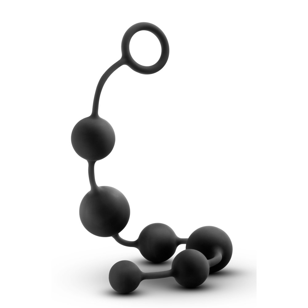 Анальные шарики Blush Anal Adventure Platinum Silicone Large Anal Beads