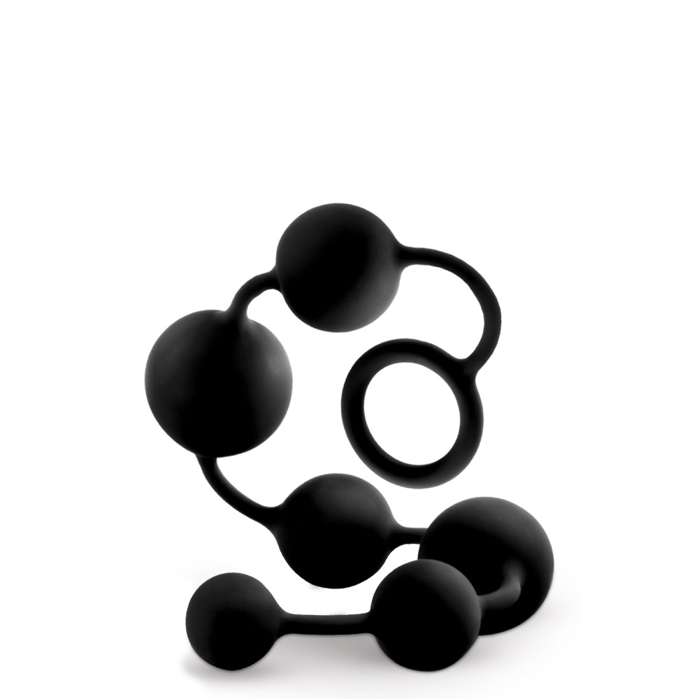 Анальные шарики Blush Anal Adventure Platinum Silicone Large Anal Beads