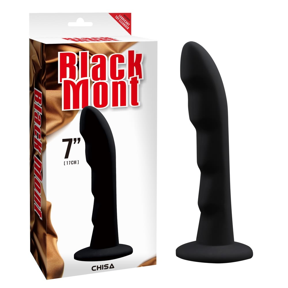 Насадка для страпона Chisa Black Mont 17см/3см