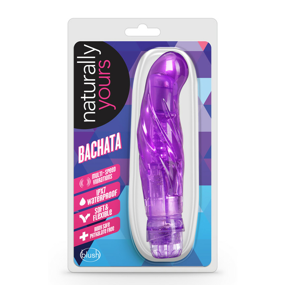 Вибратор гелевый Blush Naturally Yours Can-Can Purple