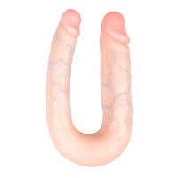 Двусторонний реалистичный фаллоимитатор EasyToys Duo Dildo 17cm