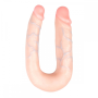 Двусторонний реалистичный фаллоимитатор EasyToys Duo Dildo 17cm