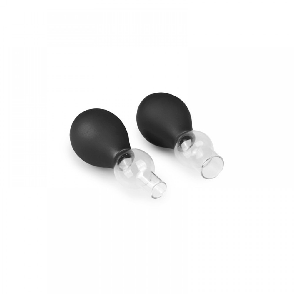 Вакуумные стимуляторы для сосков EasyToys Black