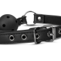 Кляп с зажимами на соски Open Ball Gag With Nipple Clamps
