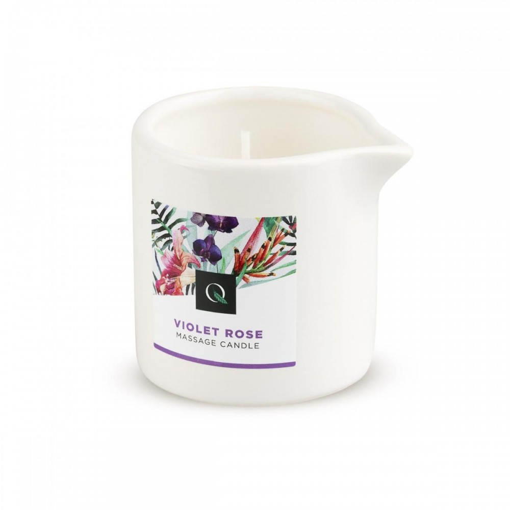 Массажная свеча Exotiq Massage Candle Violet Rose - 60 мл