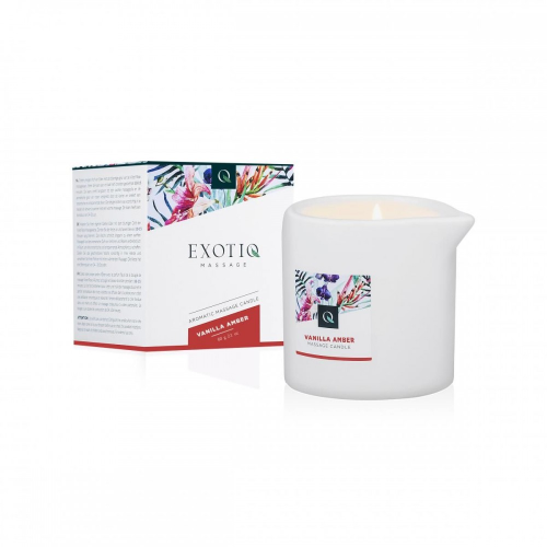 Массажная свеча Exotiq Massage Candle Vanilla Amber - 60 мл