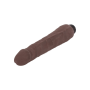 Вибратор из киберкожи Chisa T-skin ReaL Flirtation на батарейках, коричневый