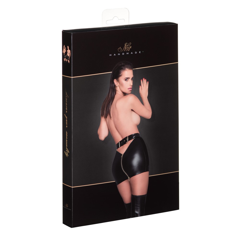 Юбка на молнии F219 Noir Handmade M