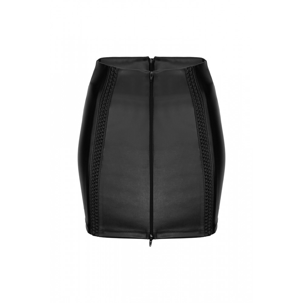 Юбка на молнии F171 Noir Handmade M