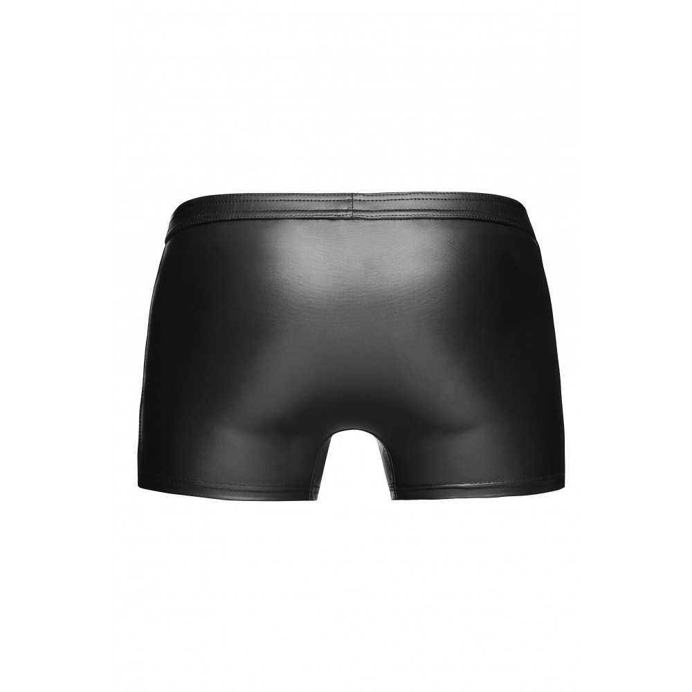 Шорты мужские декоративными полосками из винил H006 от Noir Handmade M