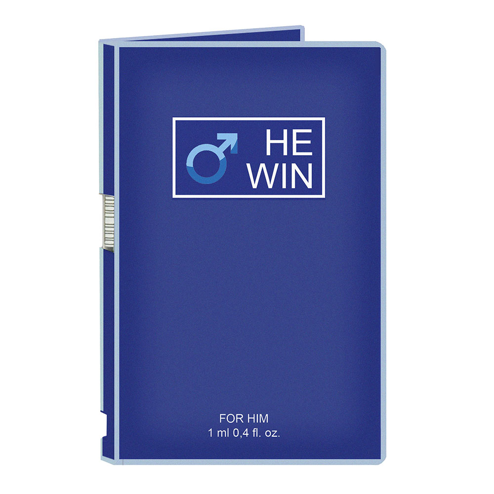 ПРОБНИК Духи мужские с феромонами He Win, 1 мл