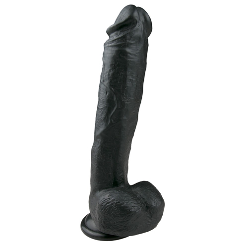 Фаллоимитатор Гигант EasyToys Black, 26.5 х 4.8 см