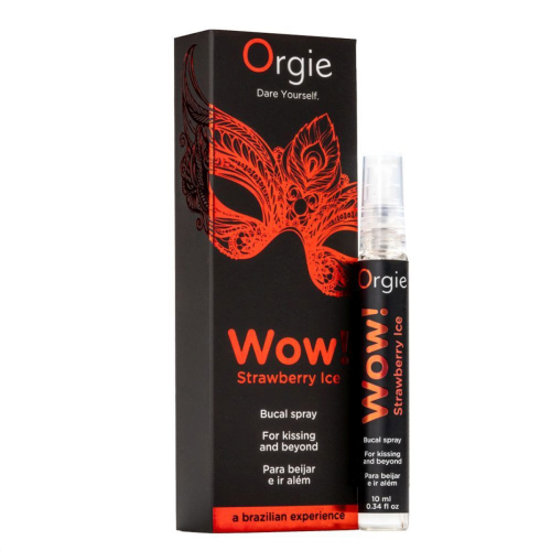 Спрей для орального секса "WOW", STRAWBERRY ICE 10мл Orgie