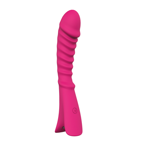 Вибратор со стимулирующими ребрами Dream Toys VIBES OF LOVE NAUGHTY BARONESS