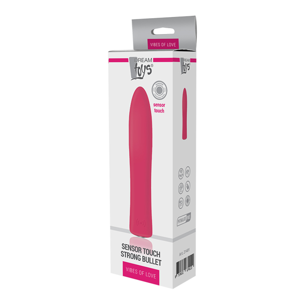 Сенсорный вибратор Dream Toys VIBES OF LOVE SENSOR TOUCH BULLET