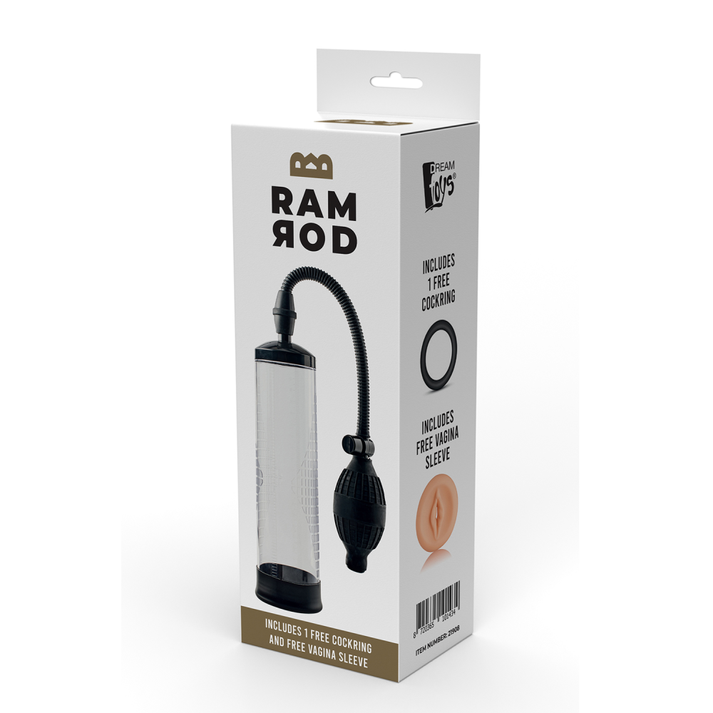 Вакуумная помпа для пениса Dream Toys RAMROD CLASSIC PENIS PUMP