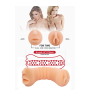 Двухсторонний мастурбатор XXX FOR TWO DUAL SIDE MASTURBATOR FLESH